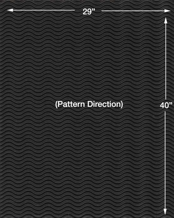 Corrugated Illusion-Jet Black - Image 3