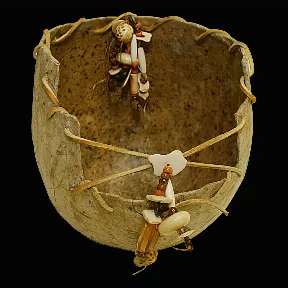 Decorated Gourd / Pot