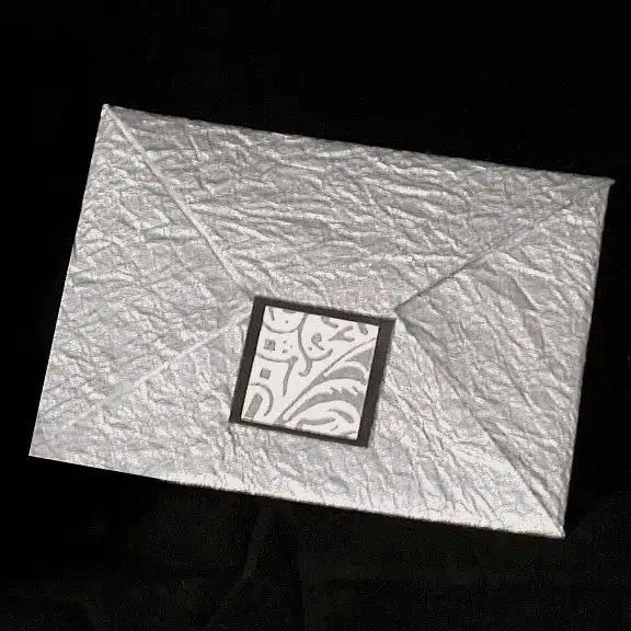 Silver Wrap Card