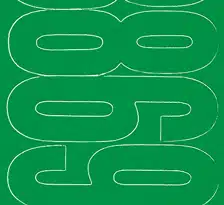 6″ Green Gothic Vinyl Numbers Set