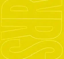 4″ Yellow Gothic Vinyl Lettering Set
