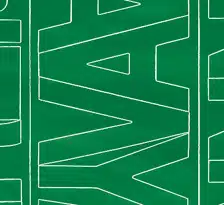 4″ Green Medium (Helvetica) Vinyl Lettering Set