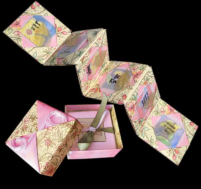 Accordion Book in a Box (see How To Video)