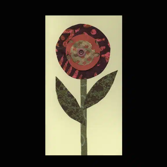 Circular Flowers Card