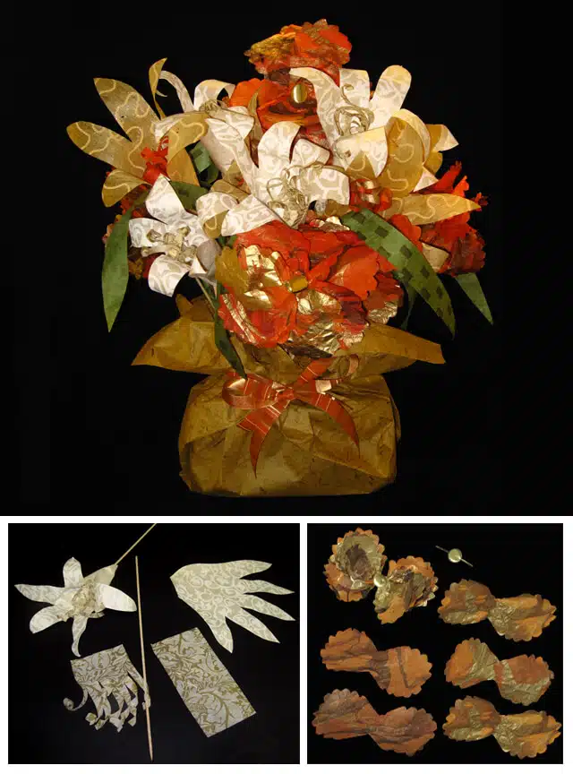 Paper Flower Arrangement