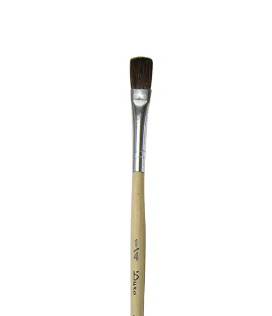 1/4″ – 1053 Duro Camel Hair Lacquering Flat Brush