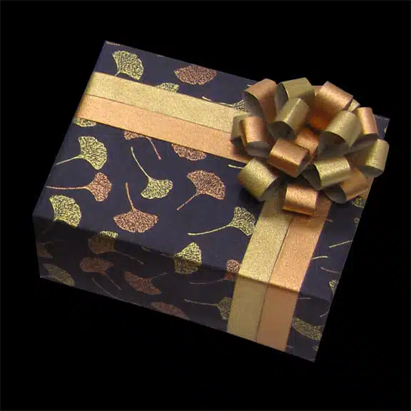 Mini Ginkgo Leaves Giftwrap