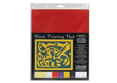Assorted Colors “Plus” Block Printing Pack