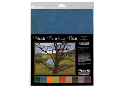 Assorted Colors “Earth” Block Printing Pack