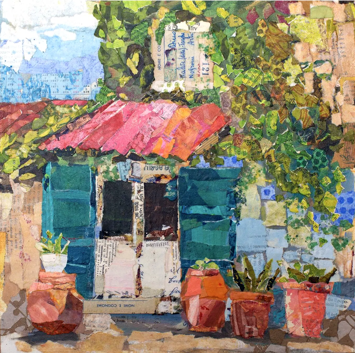 “Cortona Kitchen Doorway” by Elizabeth St. Hilaire