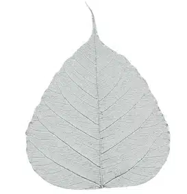 Boda tree leaves 4″ – Silver
