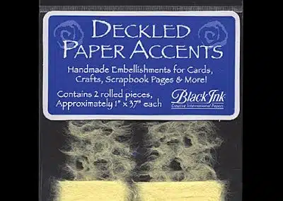 Yellow Deckled Lace Trim