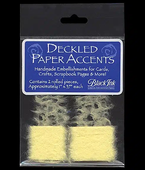 Yellow Deckled Lace Trim