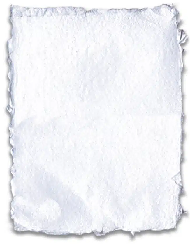 Deckle Edge Pastel Paper 8.5″x11″ – White