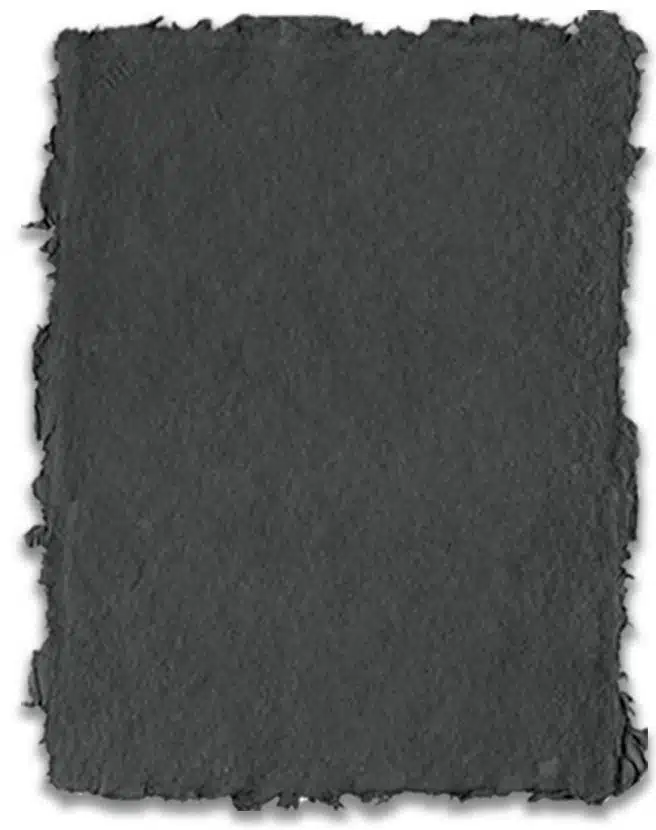 Deckle Edge Pastel Paper 8.5″x11″ – Grey