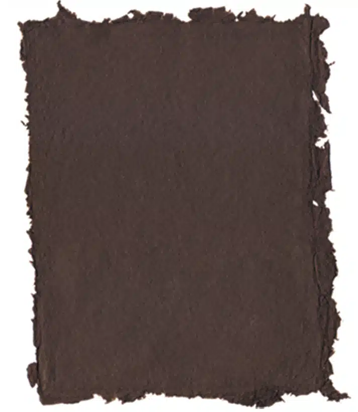 Deckle Edge Pastel Paper 8.5″x11″ – Cocoa