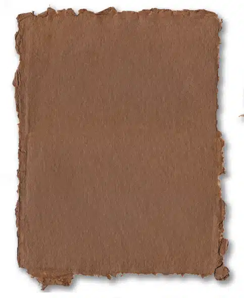 Deckle Edge Pastel Paper 8.5″x11″ – Brown
