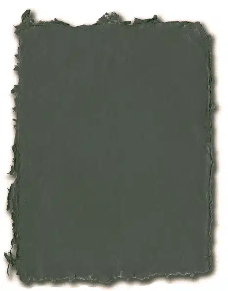 Deckle Edge Pastel Paper 8.5″x11″ – Army Green