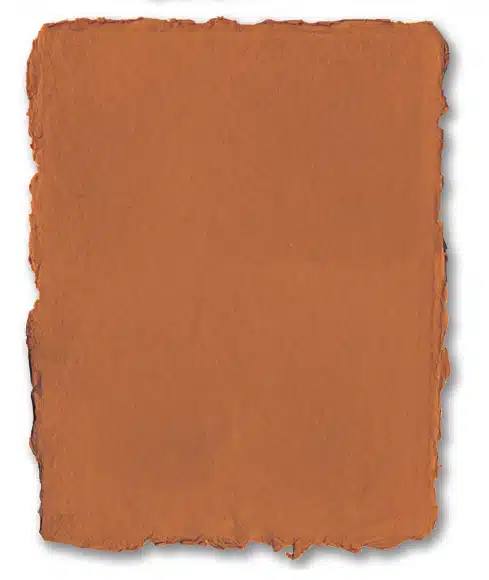 Deckle Edge Pastel Paper 8.5″x11″ – Pumpkin