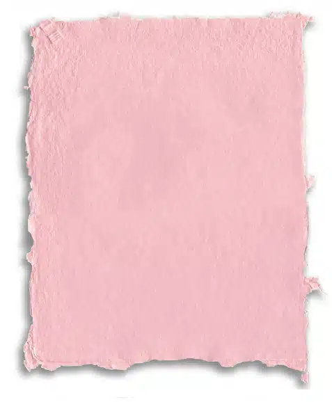 Deckle Edge Pastel Paper 8.5″x11″ – Rose