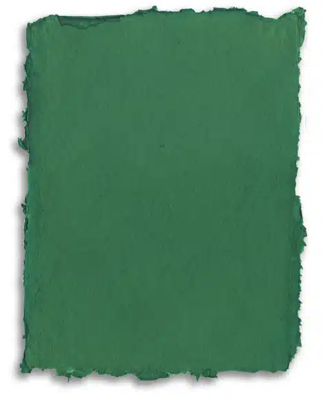 Deckle Edge Pastel Paper 8.5″x11″ – Green