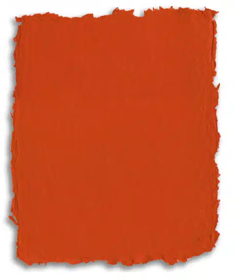 Deckle Edge Pastel Paper 8.5″x11″ – Red