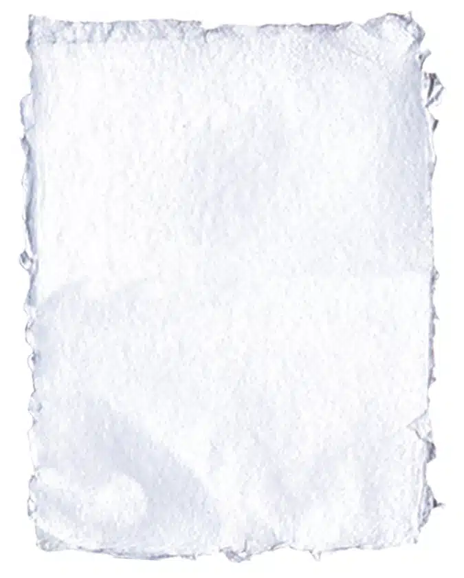 Deckle Edge Pastel Paper 19″x25″ – White