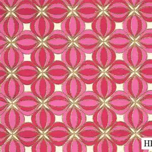 Screenprint Quatrefoils - Pink