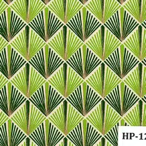Screenprint Deco Palms - Green