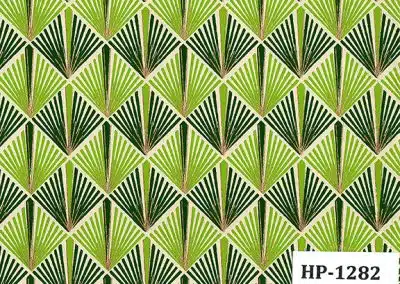 Screenprint Deco Palms – Green