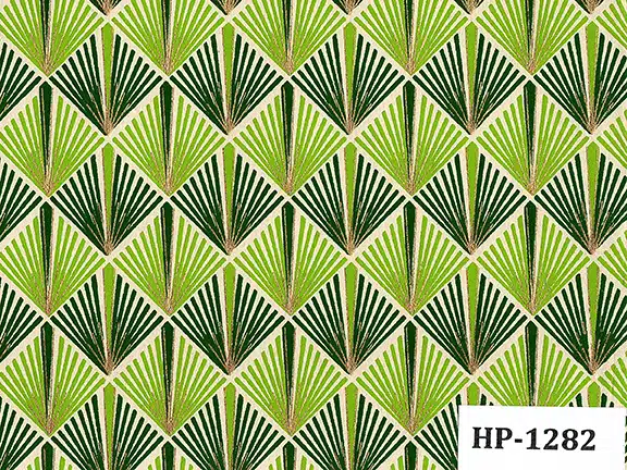 Screenprint Deco Palms – Green