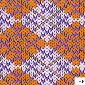Screenprint Argyle - Dark Purple