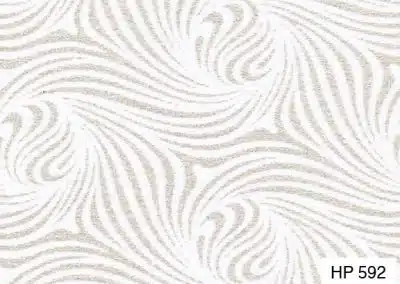 Sheer Viscose-White Abstract