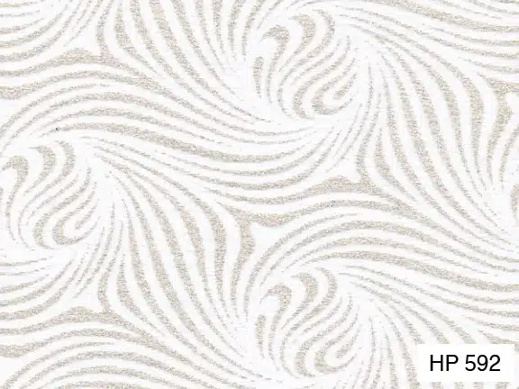 Sheer Viscose-White Abstract