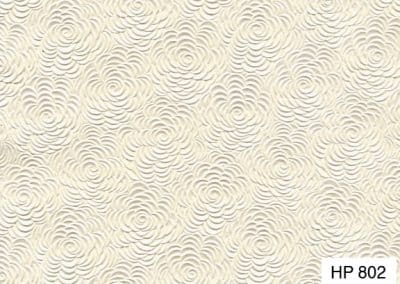 Embossed Cabbage Rose-Ivory