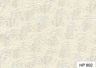 Embossed Cabbage Rose-Ivory
