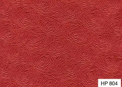 Embossed Cabbage Rose-Red