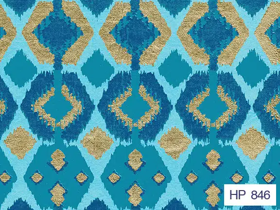 Screenprint Aztec Modern – Turquoise