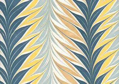 Flamboyant – Indigo/Yellow/Gold