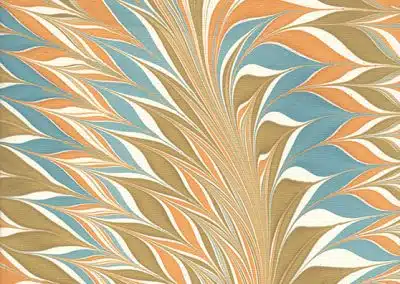 Flamboyant – Turquoise/Ochre/Coral