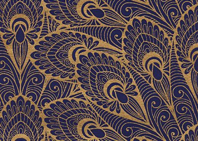 Gatsby-Gold/Royal Blue