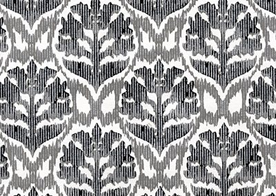 Damask-Black/Silver