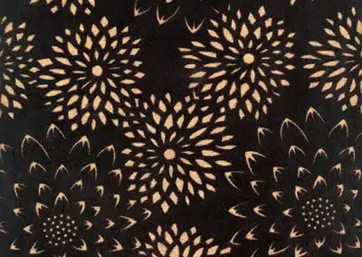 Velvet Mums – Gold/Black