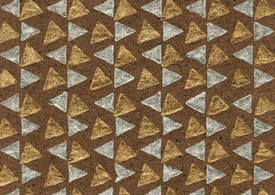 Triangle Tango – Silver/Gold/Natural Brown