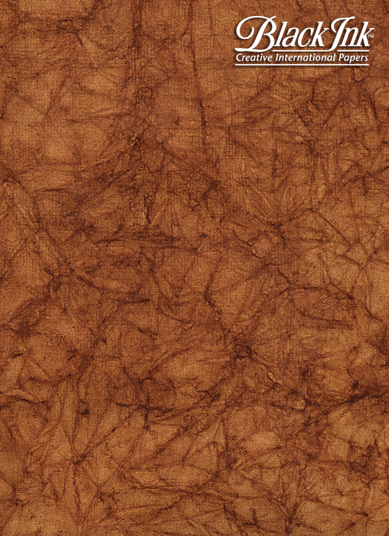 Rustic Leather Batik - Dark Amber - Image 3