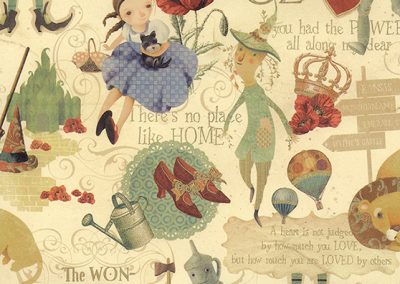 Florentine-Wizard of Oz<BR>12″ x 12″ Pack of 25