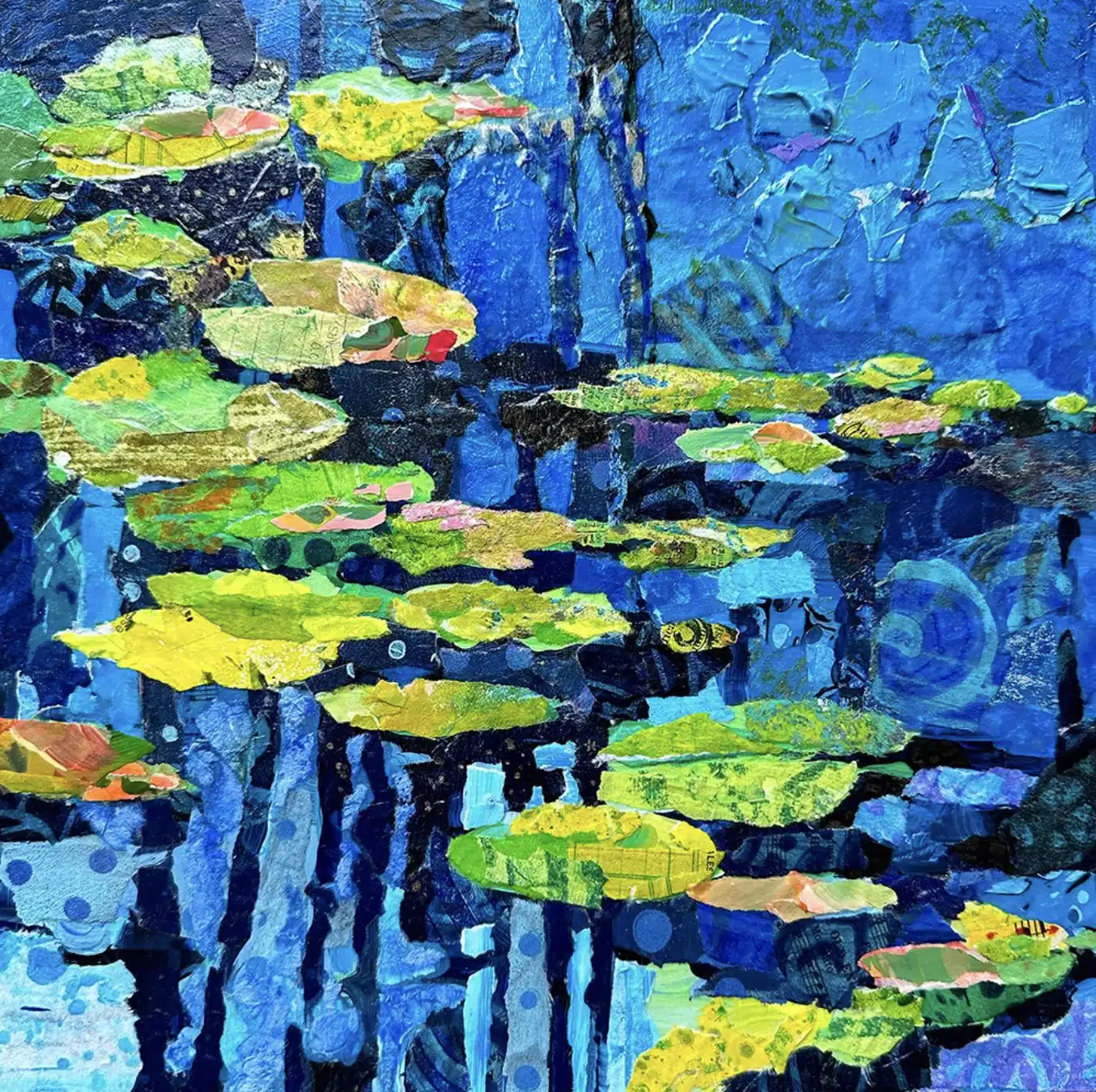 “Lily Pad Pond” by Elizabeth St. Hilaire