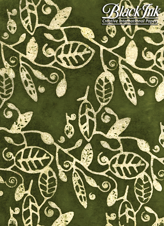 Leaves & Vines-Olive