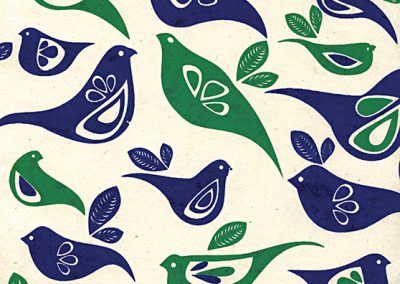 Partridge-Green/Blue