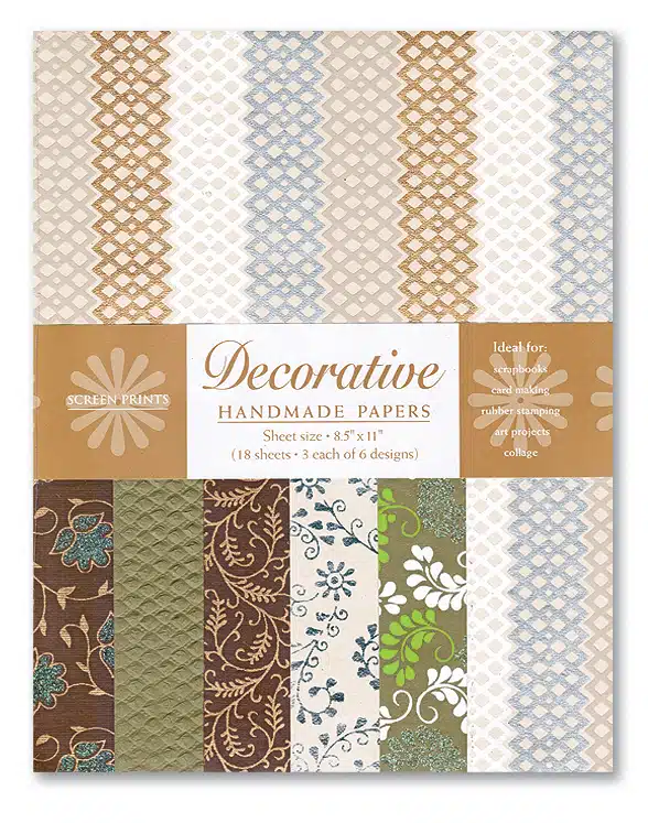 Decorative Paper Pack – Beige & Cocoa